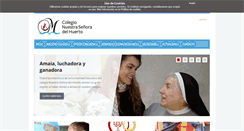Desktop Screenshot of colegionshuertopamplona.com